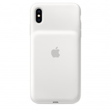 Чехол на iPhone Xs Max Smart Battery Case - White (MRXR2)