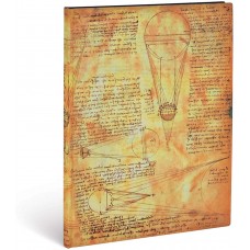 Записник Paperblanks Леонардо да Вінчі / великий Лінійка Flexi 176 ст.