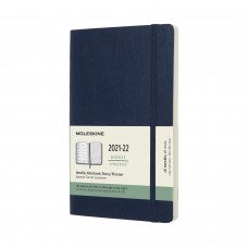 Щотижневик Moleskine 2021-2022 середній / Сапфір М’який (DSB2018WN3Y22)