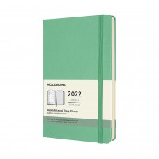 Щотижневик Moleskine 2022 середній / Ментол (DHK4612WN3Y22)