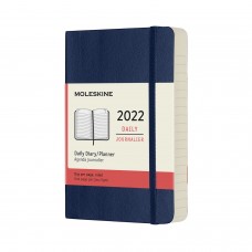 Щоденник Moleskine 2022 кишеньковий / Сапфір М’який (DSB2012DC2Y22)