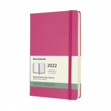 Щотижневик Moleskine 2022 середній / Рожевий (DHD1312WN3Y22)