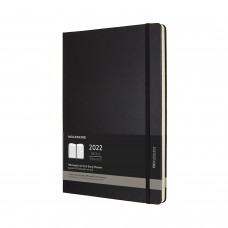 Щотижневик Moleskine Вертикальний PRO 2022 А4 / Чорний (DHB12PRO5Y22)