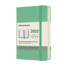 Щотижневик Moleskine 2022 кишеньковий / Ментол (DHK4612WN2Y22)