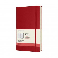 Щоденник Moleskine 2022 середній / Червоний (DHF212DC3Y22)