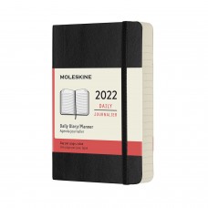 Щоденник Moleskine 2022 кишеньковий / Чорний М’який (DSB12DC2Y22)