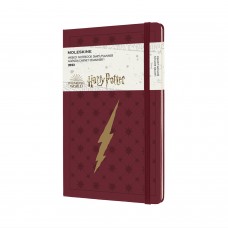 Щотижневик Moleskine 2022 Harry Potter середній / Бордо (DHP12WN3Y22)