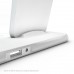Бездротовий зарядний пристрій Zens Stand + Dock Aluminium Wireless Charger 10W White (ZEDC06W/00)
