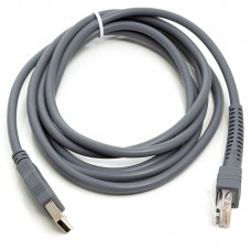 Кабель для сканерів штрих-коду PowerPlant USB (M) - RJ45 (M), 1m (CA911905)