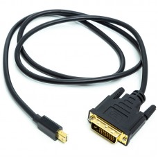 Кабель PowerPlant mini DisplayPort (M) - DVI (M), 1м (CA912148)