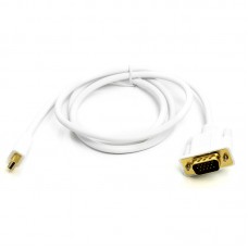 Відео кабель PowerPlant mini DisplayPort - VGA, 1м (CA912155)