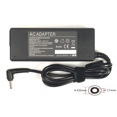 Блок живлення для ноутбуків PowerPlant DELL 220V, 19.5V 90W 4.62A (4.0*1.7 Bullet) (DL90G4017B)