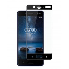 Захисне скло Full screen PowerPlant для Nokia 8 Black (GL605224)