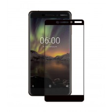 Захисне скло Full screen PowerPlant для Nokia 6.1, Black (GL605262)