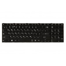Клавиатура для ноутбука TOSHIBA Satellite C850, C870 черный, черный фрейм (KB310272)