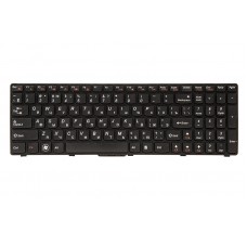 Клавиатура для ноутбука IBM/LENOVO B570, B590, V570 черный, черный фрейм (KB311538)