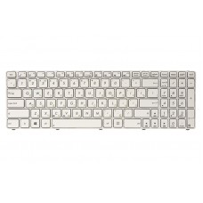 Клавиатура для ноутбука ASUS A52, K52, X54 (K52 version) белый, белый фрейм (KB311699)