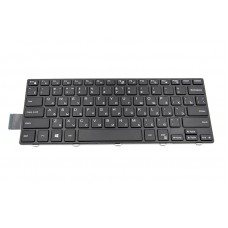 Клавиатура для ноутбука DELL Inspiron 5447 черный, черный фрейм (KB311842)