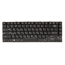 Клавиатура для ноутбука TOSHIBA Satellite C800 черный, черный фрейм (KB311941)