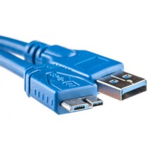 Кабель PowerPlant USB 3.0 AM - Micro, 0.1м (KD00AS1229)