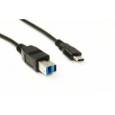 Кабель PowerPlant USB 3.0 Type-C – BM, 1.5m (KD00AS1275)