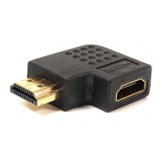 Перехідник PowerPlant HDMI AF - HDMI AM, правий кут (KD00AS1302)