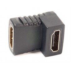 Перехідник PowerPlant HDMI AF/AF, angled (KD00AS1305)