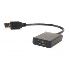 Адаптер PowerPlant HDMI female - USB 3.0 M (CA910373)