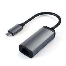 Адаптер Satechi Type-C Ethernet Adapter Space Gray (ST-TCENM)