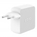 Мережевий блок Playa by Belkin Home Charger 40W 4-PORT USB 2.4A, white (PP0003VFC2-PBB)