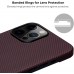 Чохол Pitaka MagEZ Case Plain Black/Red for iPhone 12 Pro Max (KI1204PM)