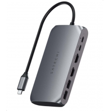 USB-хаб Satechi USB-C Multimedia Adapter M1 Space Gray (ST-UCM1HM)