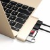 USB-хаб Satechi Type-C USB 3.0 3-in-1 Combo Hub Gold (ST-TCUHG)