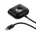 Мультипортовий адаптер Baseus Square round 4in1 USB HUB 0.17m, Black (CAHUB-BY01)