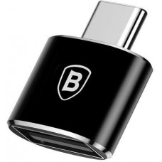 Адаптер Baseus USB Female To Type-C Male Adapter Converter Black (CATOTG-01)