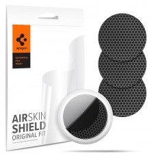 Матова гідрогелева плівка Spigen для Apple AirTag - AirSkin Shield Карбон (AFL03161)