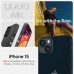 Чохол Spigen для iPhone 15 - Liquid Air, Matte Black (ACS06790)