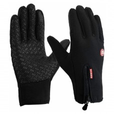 Перчатки для сенсорных экранов B-Forest Touch Screen Gloves With Zip Black (L)