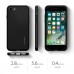 Чохол Spigen для iPhone 8/7 Liquid Air Black (042CS20511)