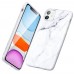 Чохол ESR для iPhone 11 Marble Slim, White (4894240091951)