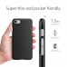 Чохол Spigen для iPhone 8 / 7 Thin Fit, Mat Black (042CS20427)