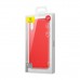 Чохол Baseus для Apple iPhone X Simple Series, Transparent Red