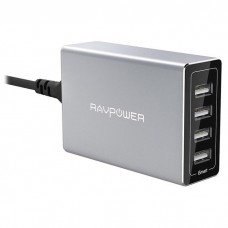 Зарядний пристрій RavPower 40W 4-Port USB (RP-PC030)