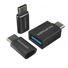 Перехідник RAVPower USB Type-C 3 in 1 Pack (RP-PC007)