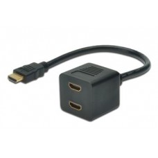 Адаптер ASSMANN HDMI Y 0.2m, black (AK-330400-002-S)