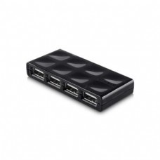 Концентратор BELKIN USB 2.0, Mobile Hub, 4 порта, Black (F5U404cwBLK)