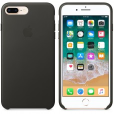 Чохол iPhone 8 Plus / 7 Plus Leather Case - Charcoal Gray