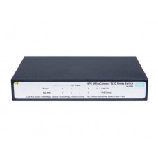 Коммутатор HPE 1420-5G-PoE+ Unmanaged Switch, 5xGE-T, L2, 32W, LT Warranty