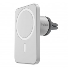 Автомобільний тримач Belkin Car Vent Mount PRO MagSafe для iPhone 12, silver (WIC002BTGR)