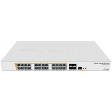Комутатор MikroTik Cloud Router Switch CRS328-24P-4S+RM